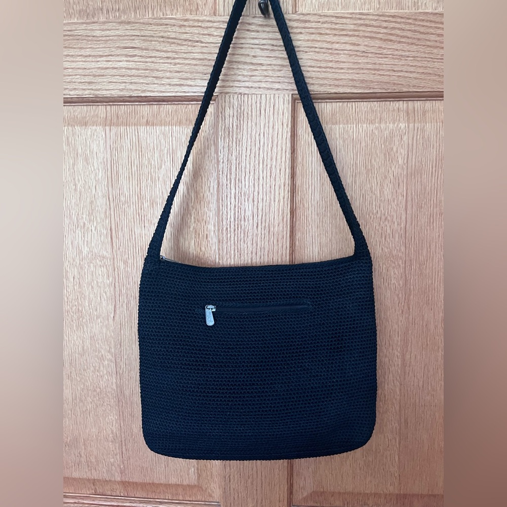 The Sak beautiful black, crochet shoulder bag